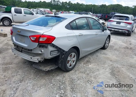 2018 Chevrolet Cruze Ls Auto из США, поврежденный, VIN 1G1BC5SM7J7134406